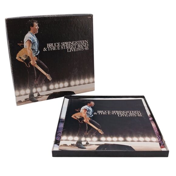 BRUCE SPRINGSTEEN & The E Street Band Live 1975-85 5 LP Box Booklet EX VINYL - Picture 1 of 14